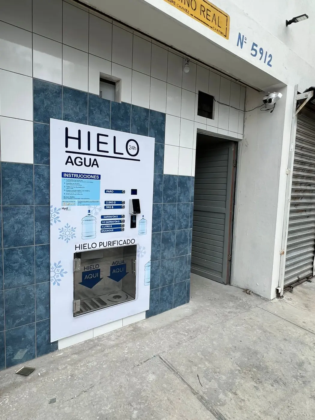 Expendedora Dúo Hydro Tech instalada